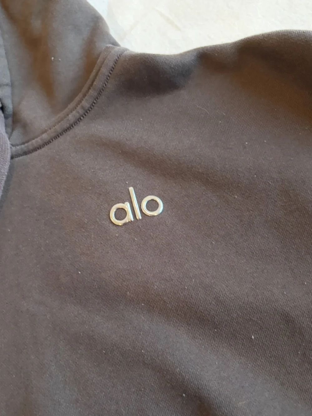 Alo Brown Accolade Hoodie
